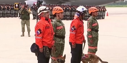 Sheinbaum reconoce al grupo Yumare por su labor de rescate en Venezuela