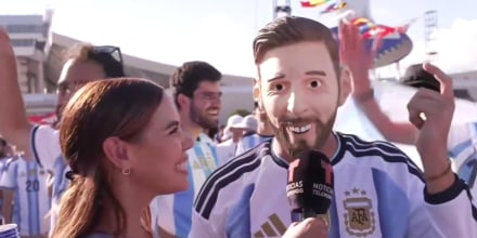 Así vivió la afición argentina la previa al partido contra Suiza