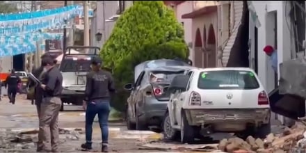 Atribuyen al CJNG el ataque con coche bomba a una comisaría de Zacatecas