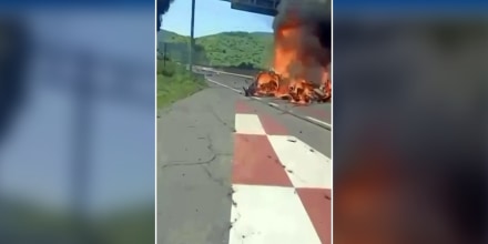 Choque múltiple e incendio en carretera en Jalisco deja al menos nueve muertos