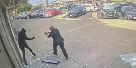 En video: Un robo 'de película' en una joyería de Sacramento deja un herido