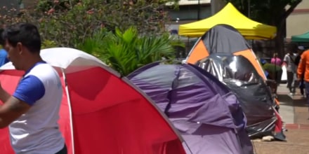 La icónica Plaza Altamira de Caracas se convierte en un refugio al aire libre