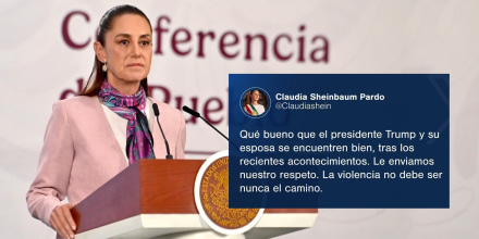 Sheinbaum y Delcy Rodríguez reaccionan al tiroteo en la capital de EE.UU.