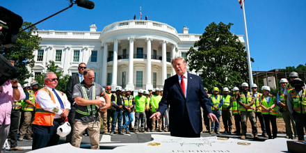 La Administración Trump acelera las obras del salón de baile de la Casa Blanca
