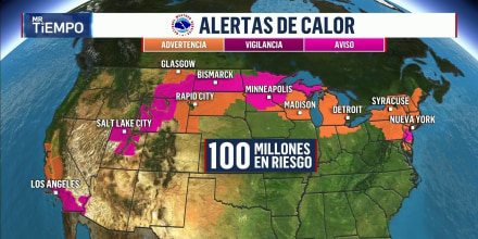 El calor impacta regiones del país no acostumbradas a las altas temperaturas