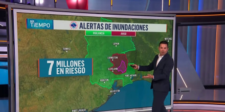 Los remanentes de Edouard siguen generando mucha lluvia en Texas