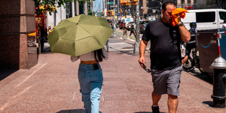 La sensación térmica alcanzará hasta 115°F mientras una ola de calor avanza por el país