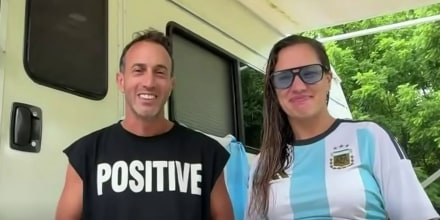 La familia argentina que recorre EE.UU. a bordo de una casa rodante para disfrutar el Mundial
