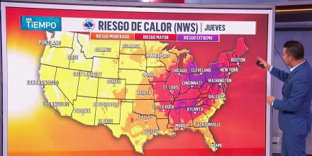 Estas zonas tienen un riesgo mayor por el calor extremo que se extiende por todo el país