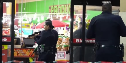 Estas son las imágenes de tomas ilegales de calles y saqueos que causaron caos en Los Ángeles