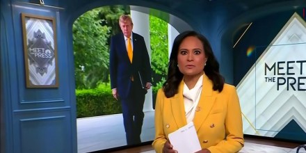 Trump amenaza con reportar ante la FCC a Kristen Welker tras comentario en 'Meet the Press'