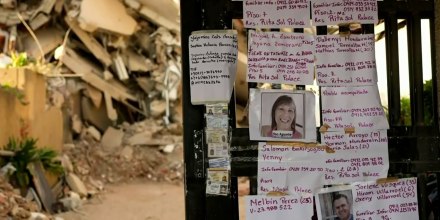 Búsqueda desesperada de los desaparecidos tras los sismos