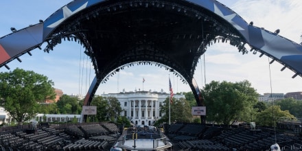 'La Garra', el ring construido en la Casa Blanca por el cumpleaños 80 de Trump
