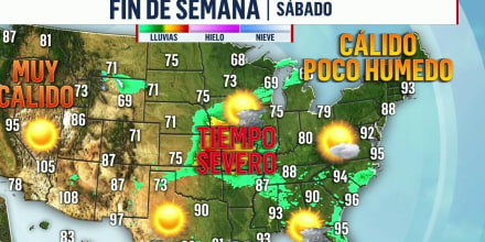 Lluvia y calor: este es el pronóstico del tiempo para algunas ciudades sedes del Mundial en EE.UU.