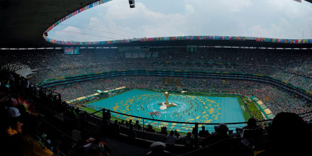 Así se vivió desde el estadio la emoción por la inauguración y el primer partido del Mundial