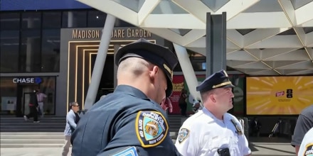 Refuerzan seguridad en Nueva York por visita de Trump a la final de la NBA