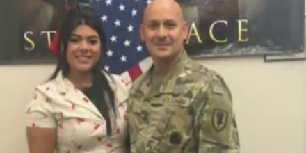 La inmigrante brasileña esposa de un sargento agradece a Dios haber sido liberada por ICE