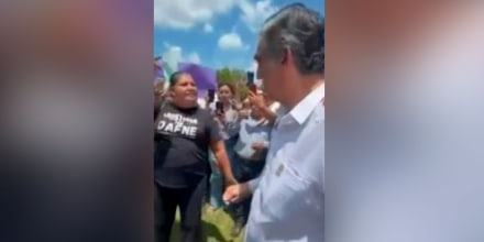 Abuela de Dafne Zapata reclama justicia al gobernador de Tamaulipas