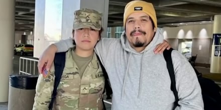 Habla la militar latina cuyo padre fue deportado a México: "Estas cosas no deberían pasar"
