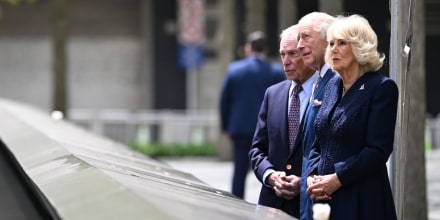 Los reyes británicos llegan a Nueva York y acuden al monumento conmemorativo del 11 de septiembre