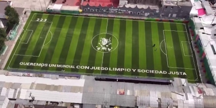 El 'Maracaná' de Tepito mantiene vivo el sueño futbolero en el barrio bravo de México