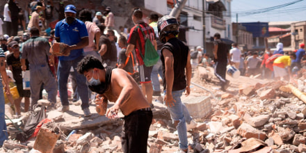 El sismo de magnitud 7.4 es el más fuerte de la última década