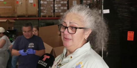 Los exiliados venezolanos en Miami colectan insumos para enviar a los damnificados 