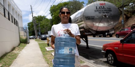 La tormenta Dolly trae esperanza a Puerto Rico en medio de la crisis del agua