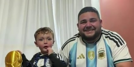 Un niño de 4 años envía un mensaje a Messi con esperanzas de conocerlo