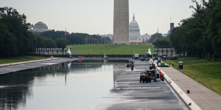 Piscina reflectante de Washington D. C. se alista para reabrir, su remodelación costó $14 millones