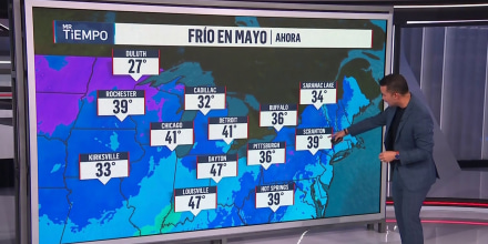 Temperaturas congelantes sorprenden a 47 millones de personas en plena primavera