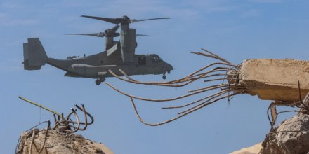 Helicópteros de EE.UU. llegan para labores de rescate