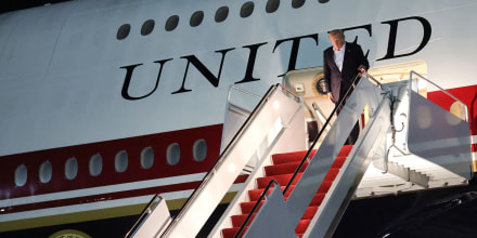 Tuvo que usar el viejo: Trump no salir de Turquía en el nuevo Air Force One