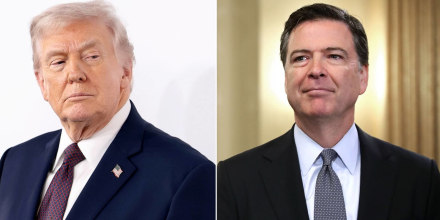 El exdirector del FBI James Comey reacciona a la imputación en su contra por presunta amenaza a Trump