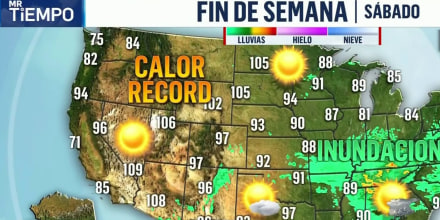 El calor rebasará los 110 °F en algunos estados: vea el pronóstico para este fin de semana
