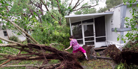 Image: Hurricane Matthew in Miami, Florida