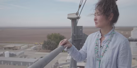 Robin Koda explains the history of Koda Farms and how her family came back from exclusion laws and internment to build the state's now-oldest-running family owned and operated rice farm.