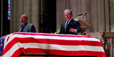 Image: US-POLITICS-BUSH