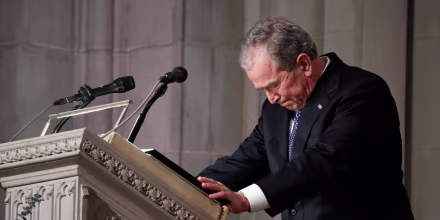 Image: State Funeral Held For George H.W. Bush At The Washington National Cathedral