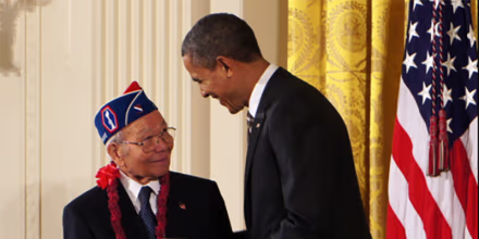 Image: Barack Obama, Terry Shima
