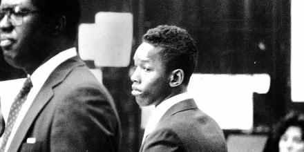 Image: Kharey Wise as he looked in court when he was arraigned in t