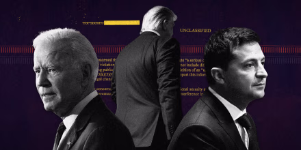 Image: The whistleblower complaint says White House officials acted to 'lock down' record of a call between President Donald Trump and the Ukrainian leader.