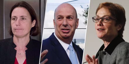Fiona Hill, Gordon Sondland, Marie Yovanovitch
