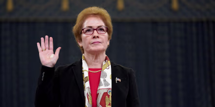 Image: Marie Yovanovitch sworn in