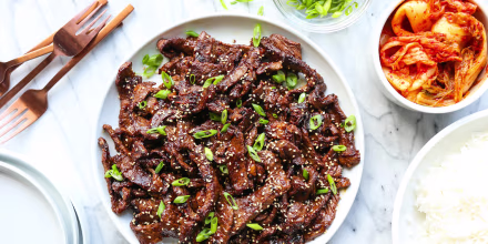 Korean Beef Bulgogi.
