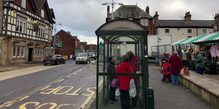 Image: Voters in Bolsover, Derbyshire, the day after the general election on Dec. 12, 2019.