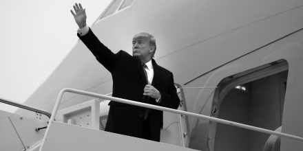 Image: President Donald Trump and Melania Trump depart to Florida