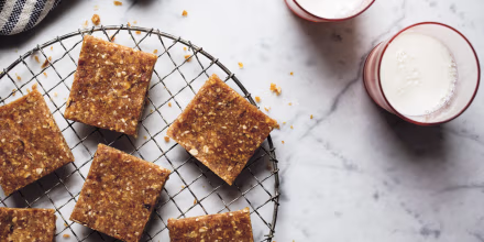 No-Bake Peanut Butter Energy Bars from \"Half the Sugar, All the Love\" by Jennifer Tyler Lee and Anisha Patel, MD, MSPH