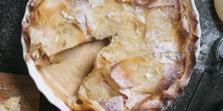 Homemade Crunchy Apple Pie
