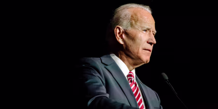 Image: Former Vice President Joe Biden speaks in Dover, Delaware, on March 16, 2019.